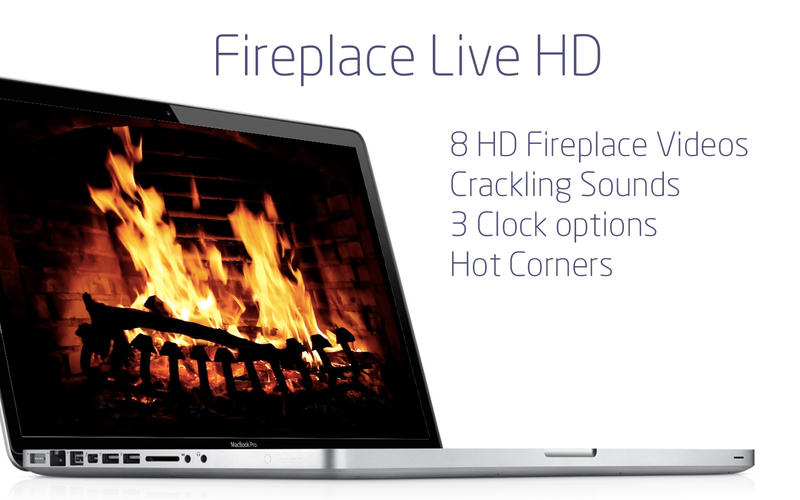 Fireplace Wallpaper HD Mac App Store Live