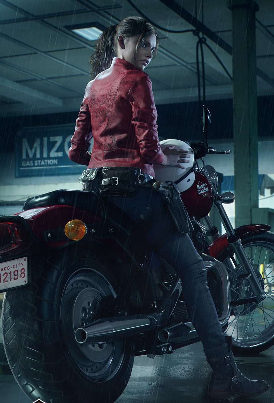 Claire Redfield Re2 Wallpaper