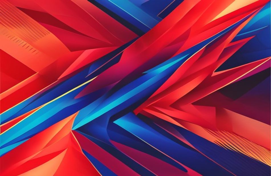 Red And Blue Wallpaper
