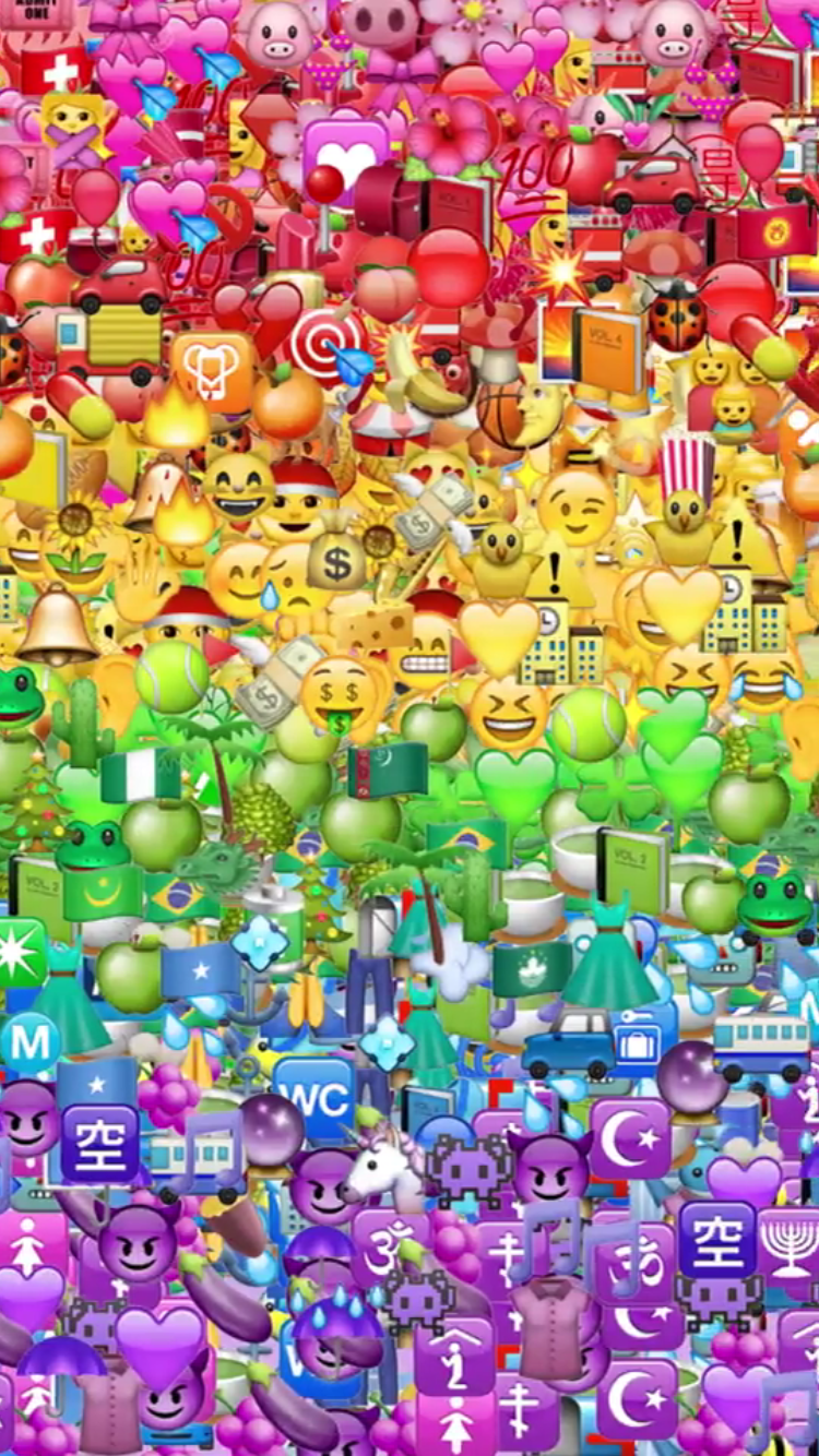 Free download Cute Emoji Backgrounds Page 1 Line17QQcom [750x1334 ...