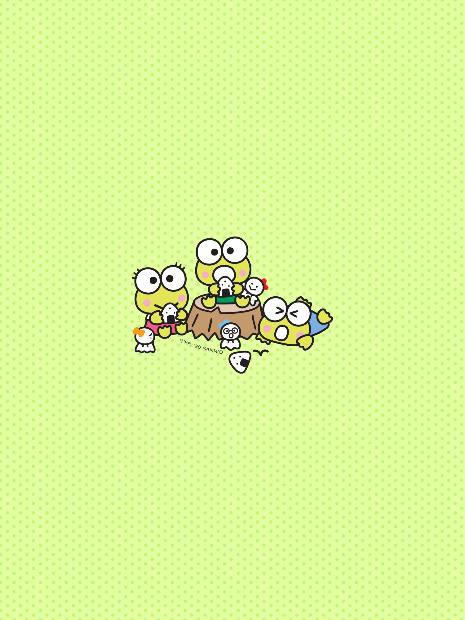 Keroppi Our Characters Sanrio Wallpaper Hello Kitty