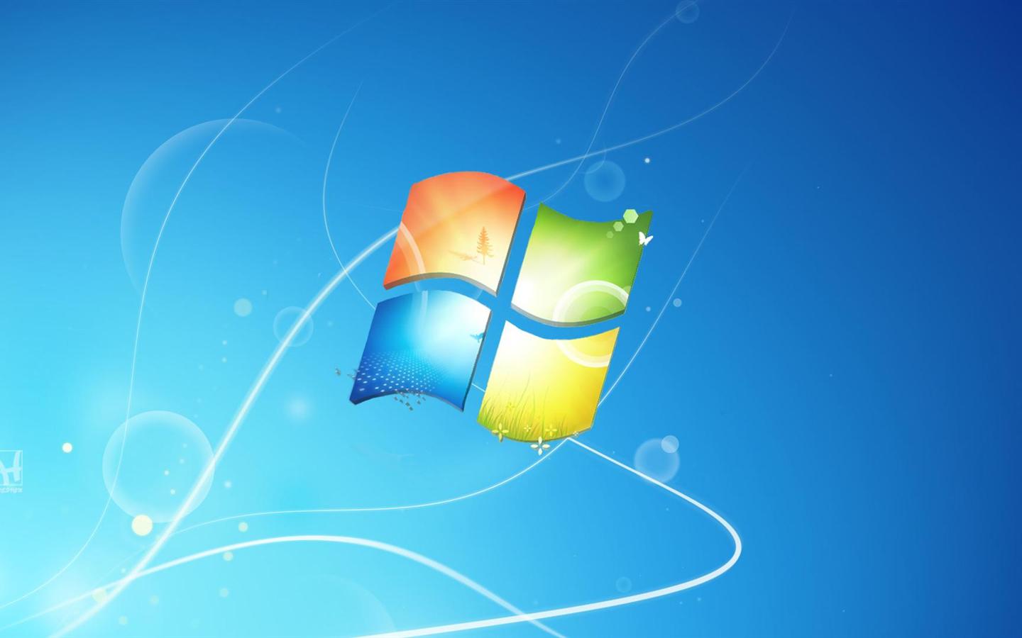 Cool Blue Background Windows Xp System Wide Wallpaper