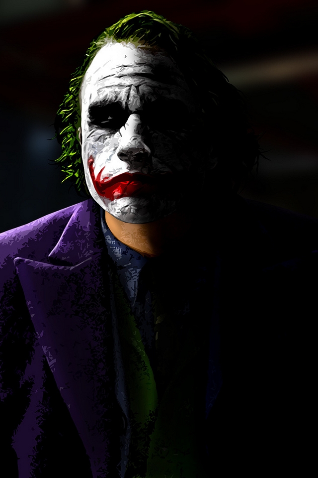 Joker iPhone Ipod Touch Android Wallpaper Background