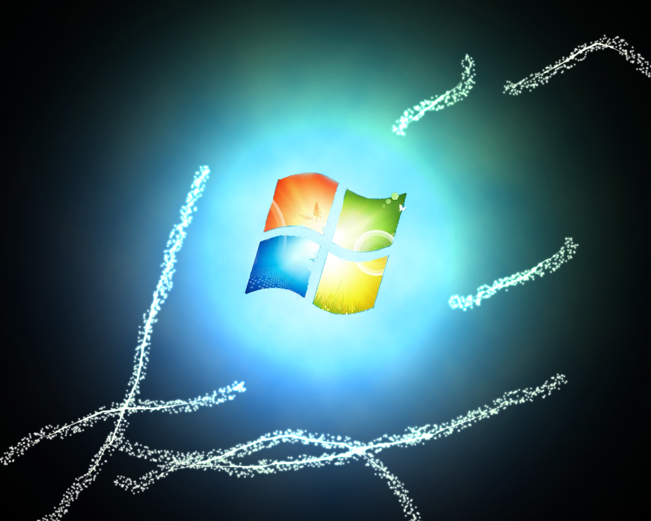 Windows Flag Custom Background By Borntotest