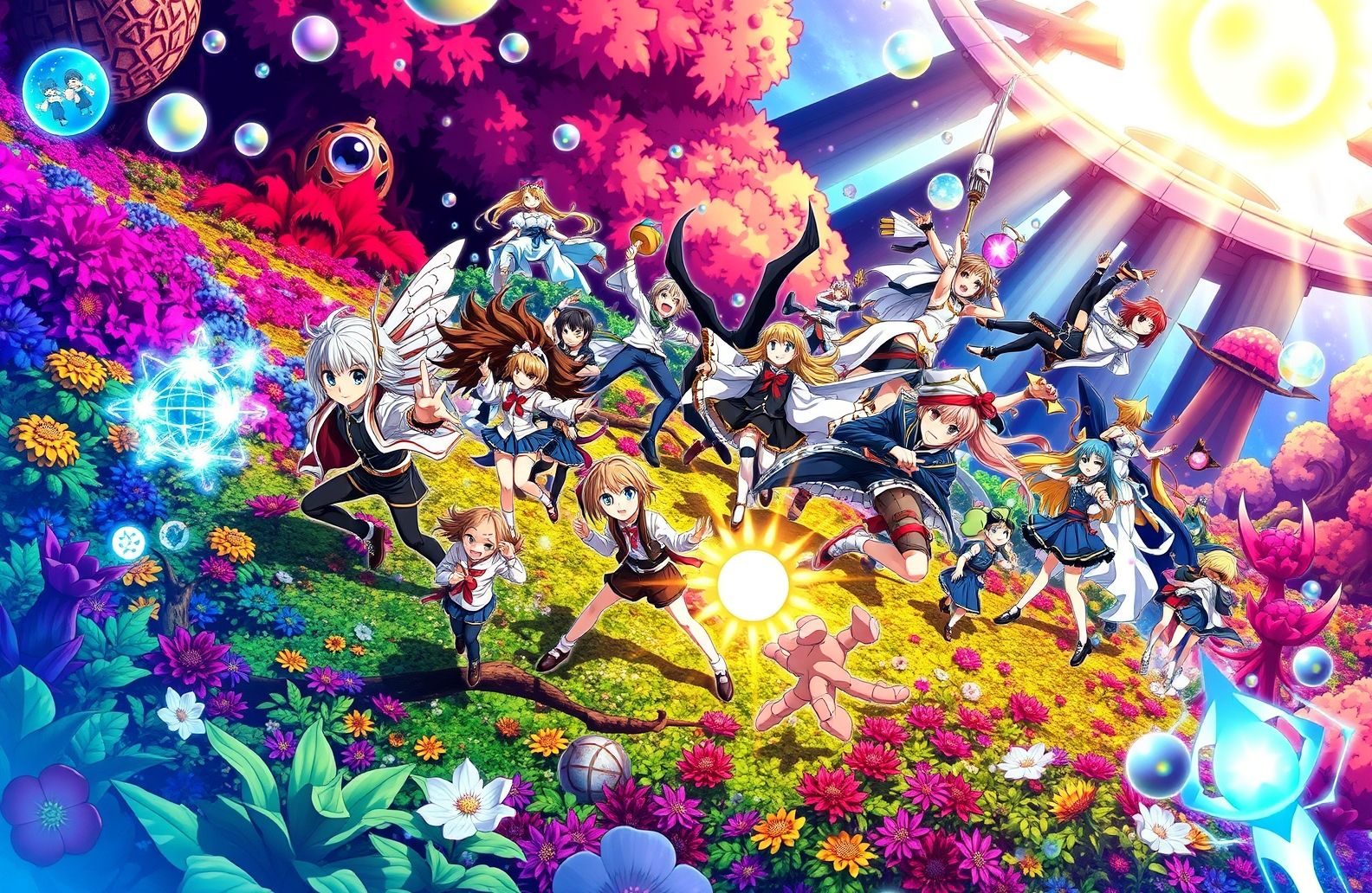 All Anime Characters HD Wallpaper