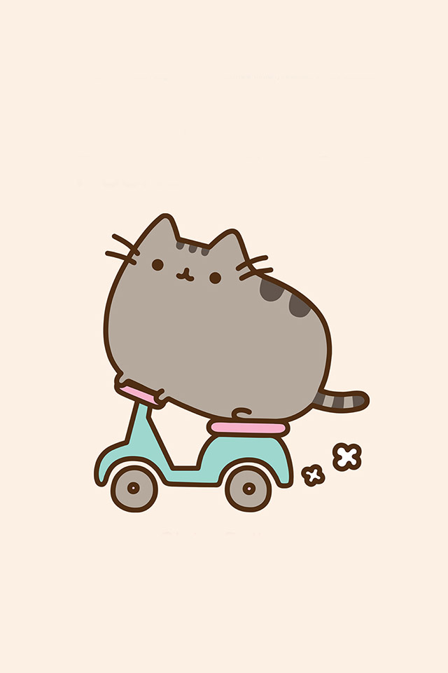 Pusheen The Cat iPhone Wallpaper - WallpaperSafari