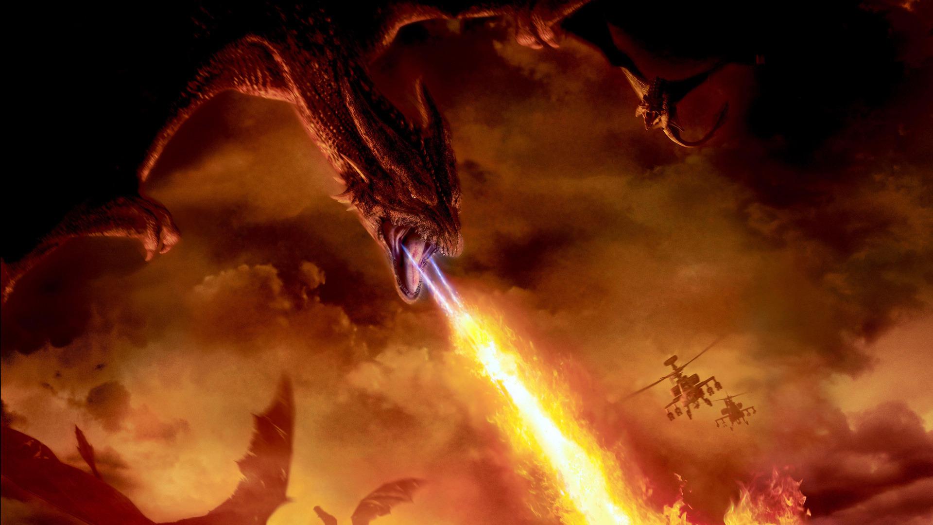 Reign Of Fire Dragon Helicopter London Movies Movie Dragons