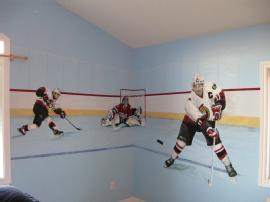 Hockey Mural Artzonestudio Murals