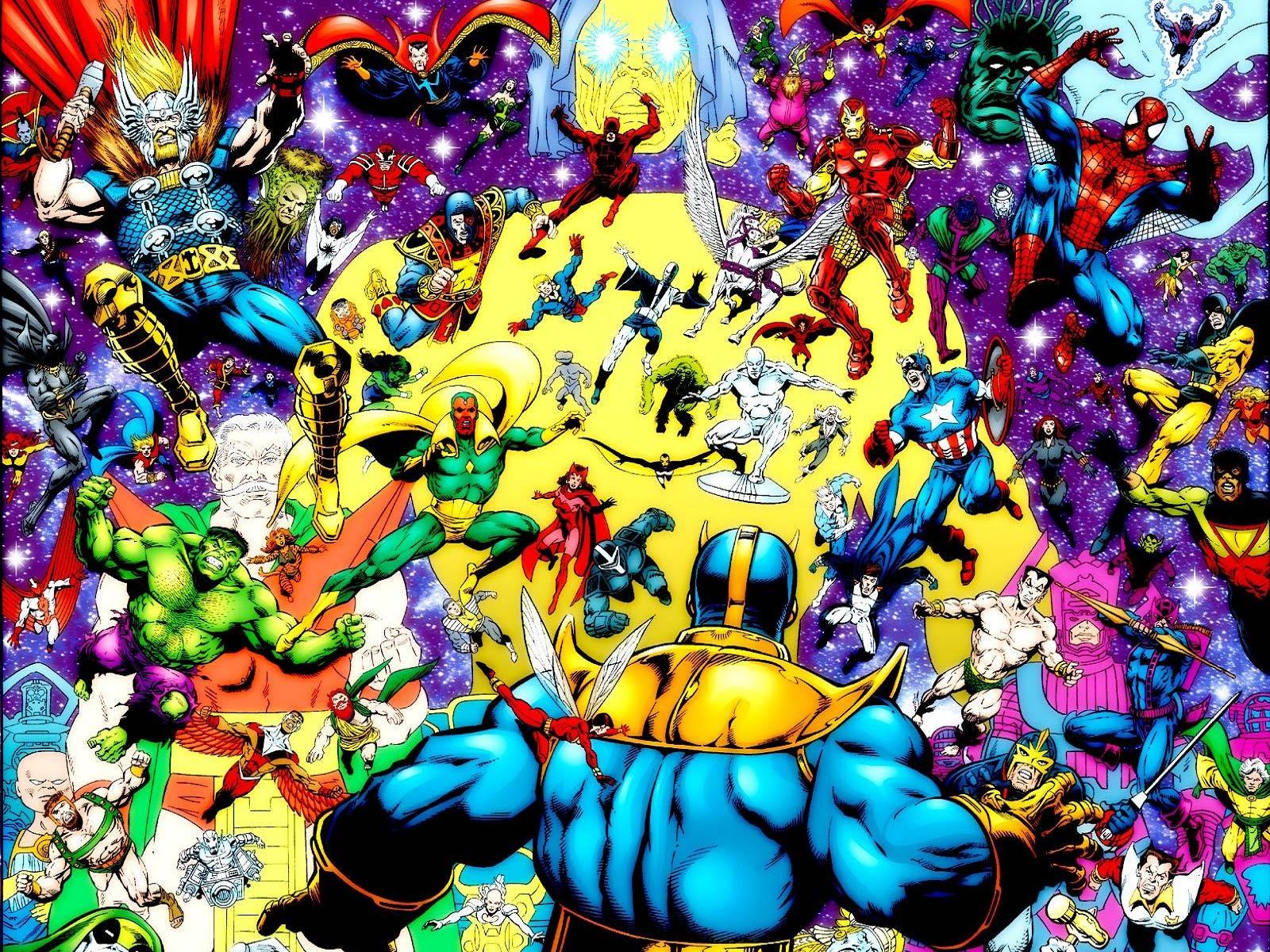 Marvel Universe Desktop Wallpaper