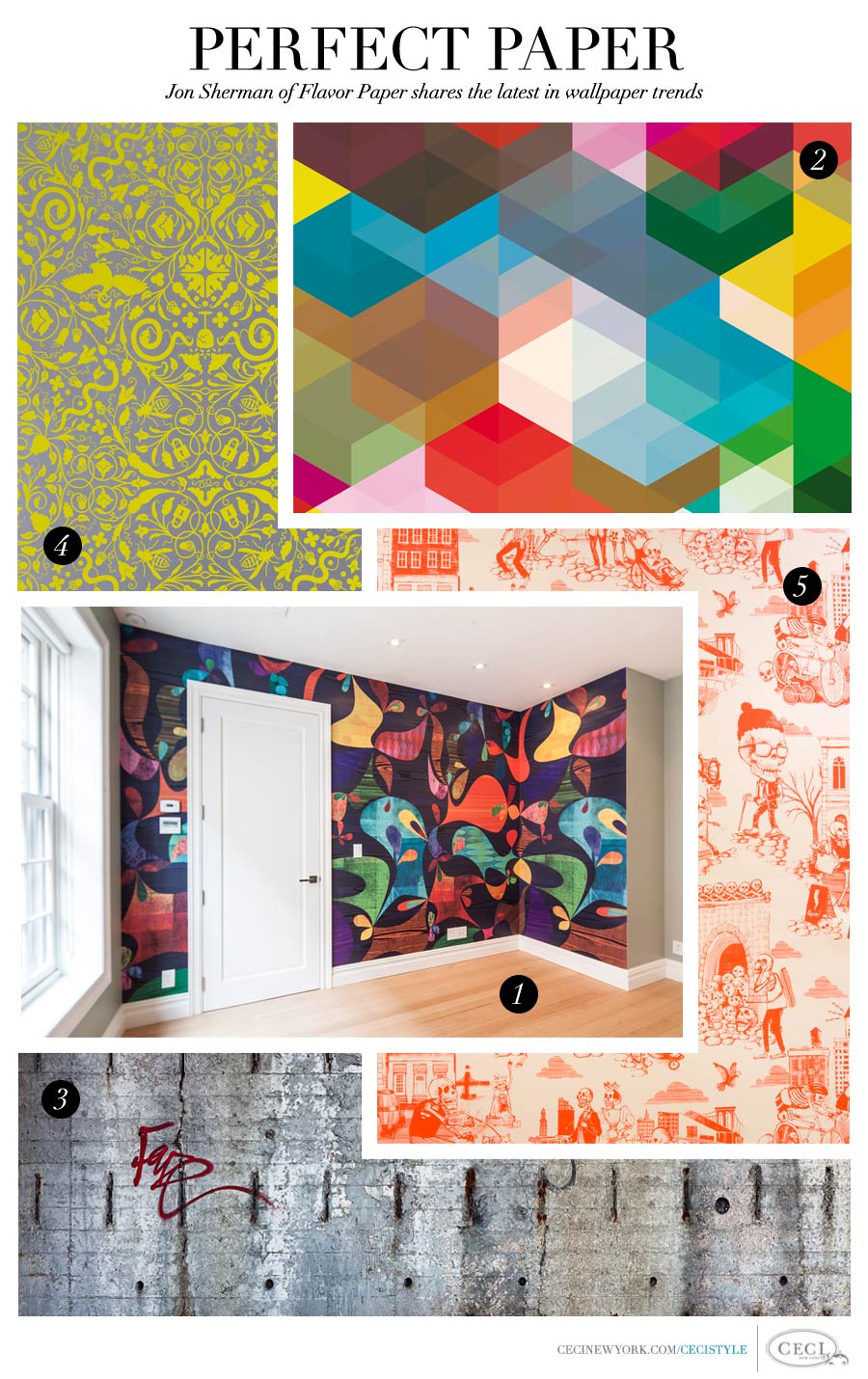 Tips Five Current Wallpaper Trends By Jon Sherman Flavor Paper