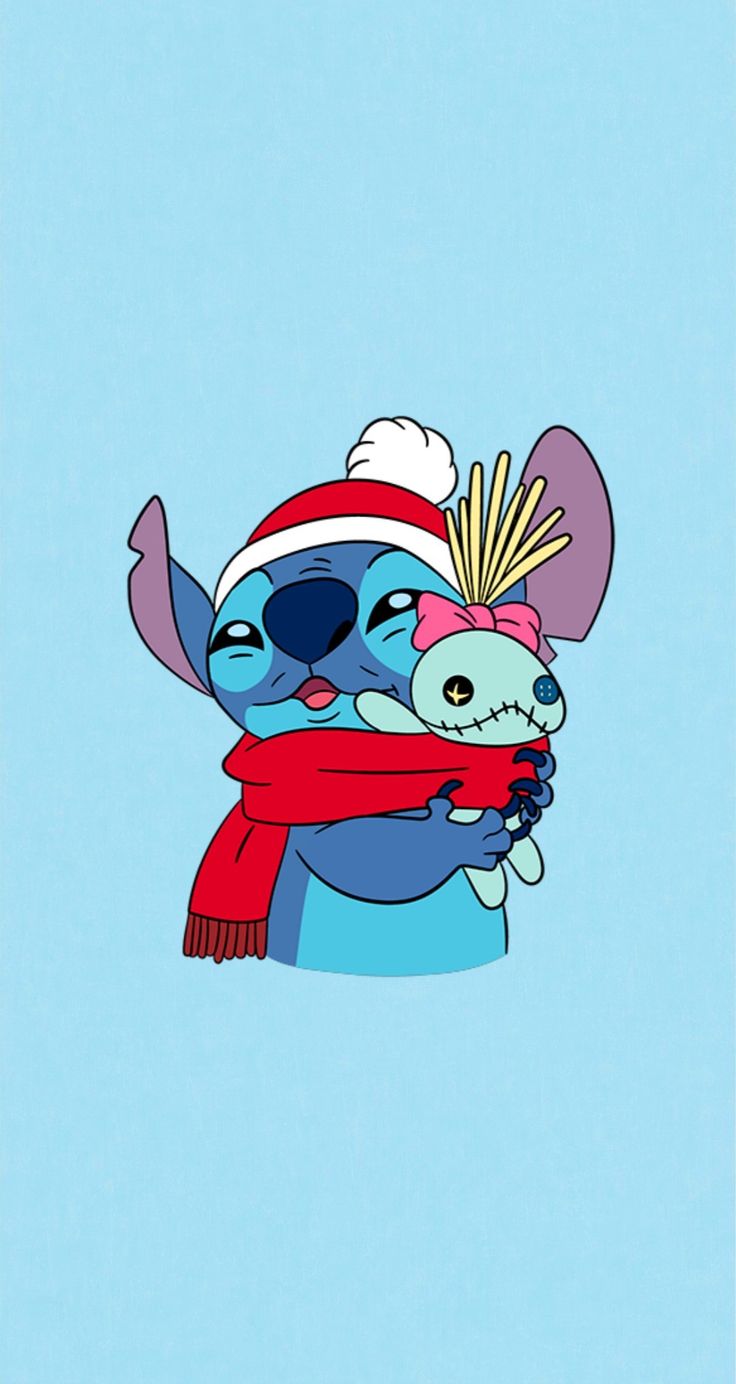 Discover more than 73 stitch christmas wallpaper iphone latest - in ...