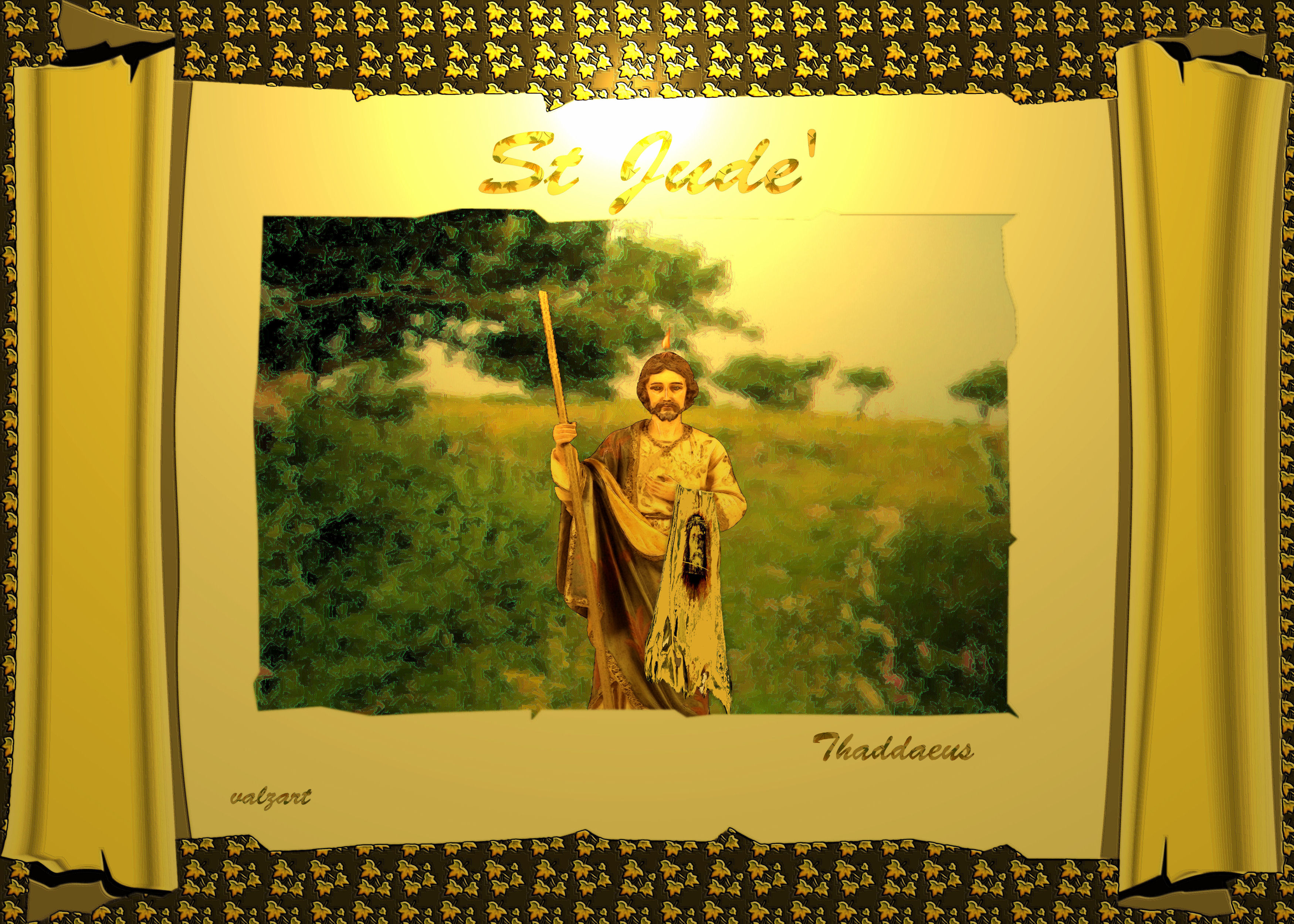 san judas tadeo michoacan Poster for Sale by JoanneHughes  Redbubble