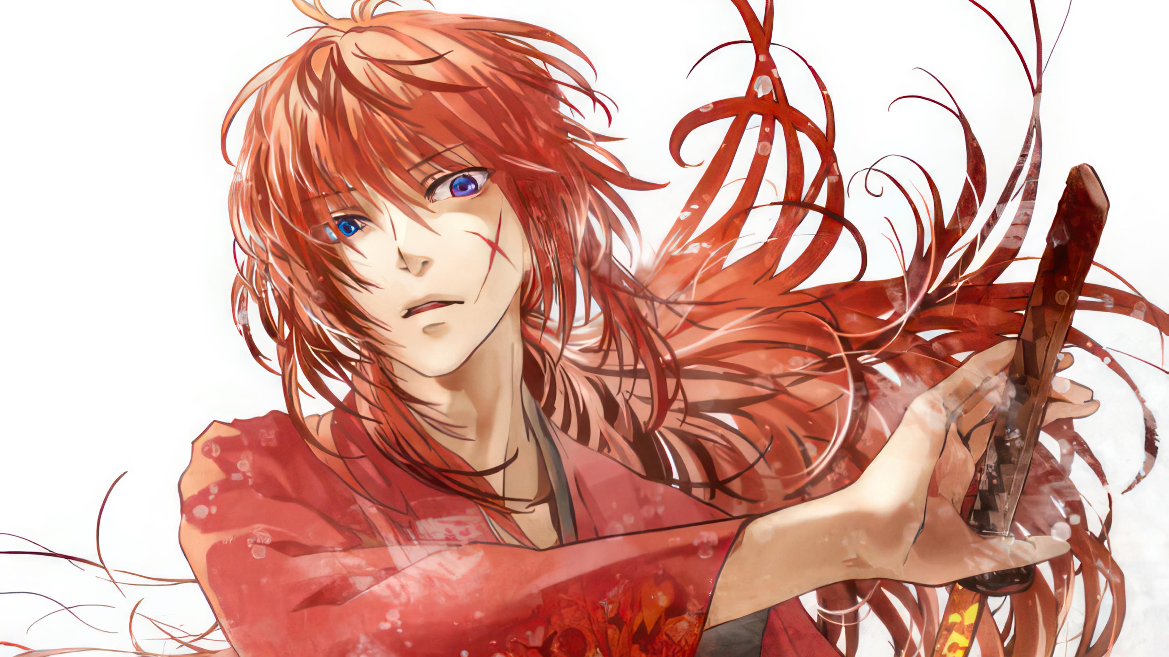 Kenshin Himura Rurouni Anime 4k Wallpaper iPhone HD Phone