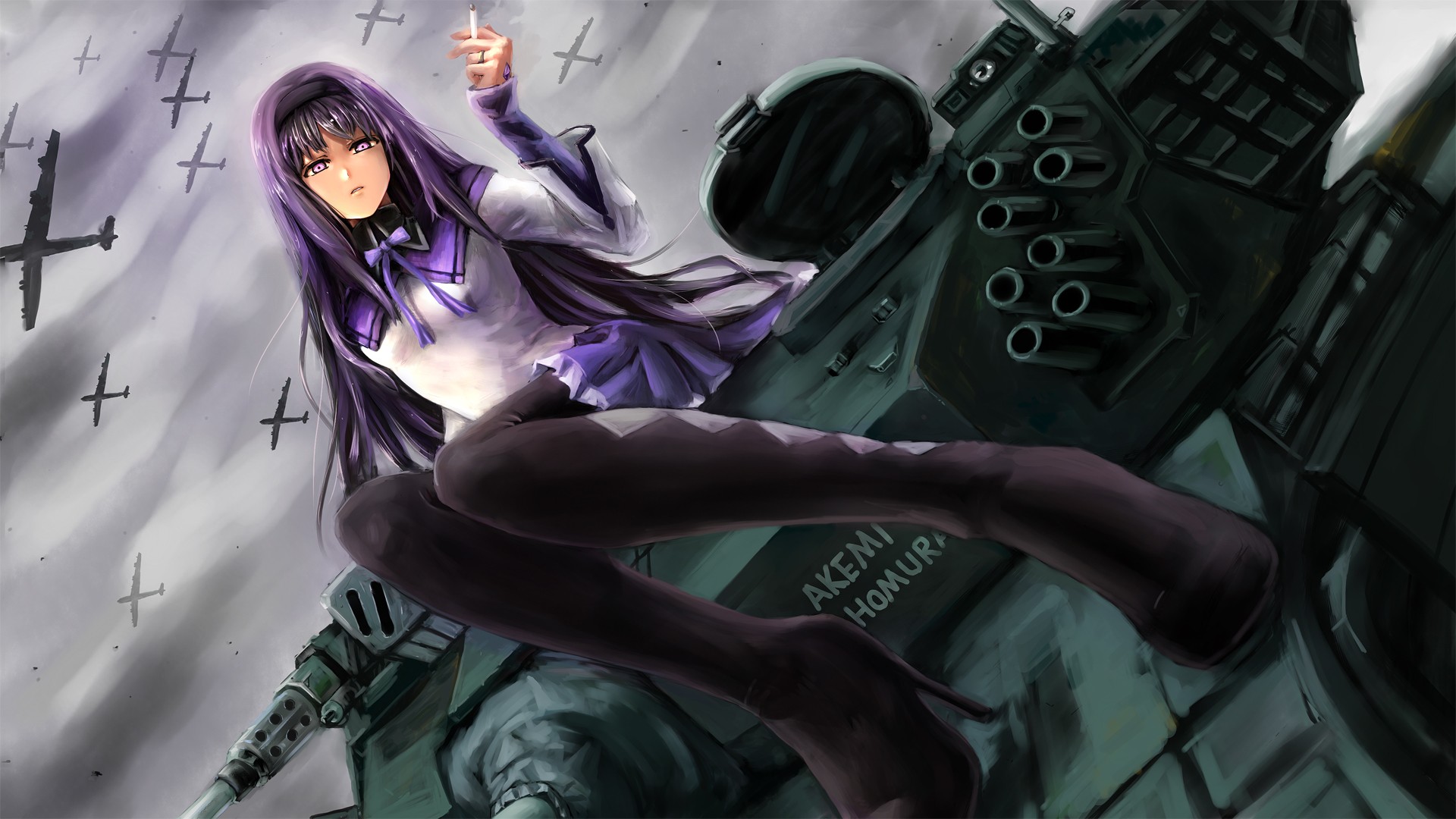 Wallpaper Sexy Anime Girl