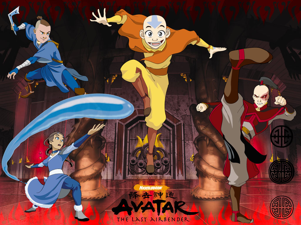 Avatar Fire Wallpaper Airbender Cartoon