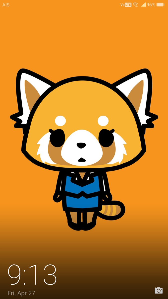 Than R On Just Made Some Aggretsuko Phone Wallpaper