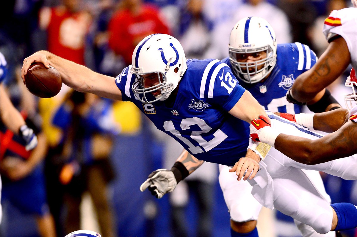 Scores The Luckiest ToucHDown To Propel Colts Eback For Win