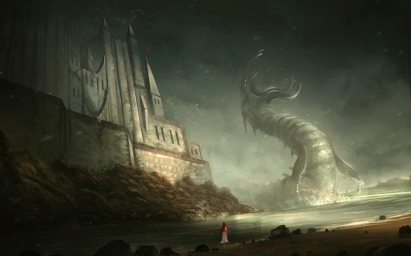 Dragons Fantasy Art Wallpaper