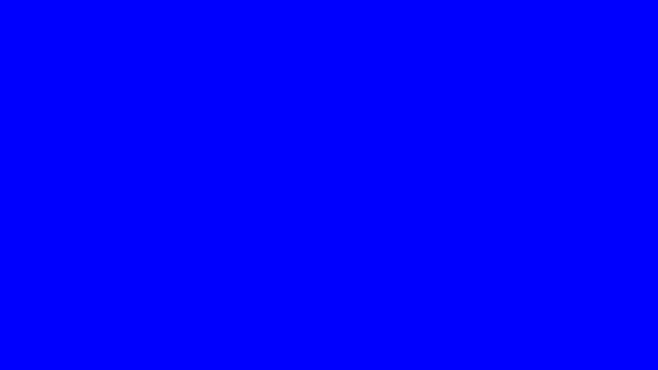 1280x720 Blue Solid Color Background
