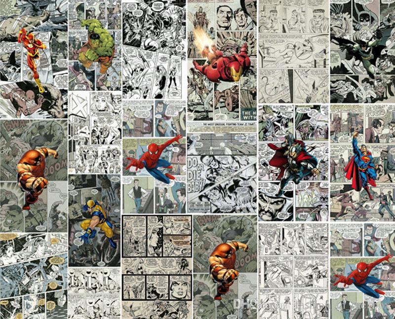 Marvel Ics Wallpaper Wall Mural 3d For Walls Kids