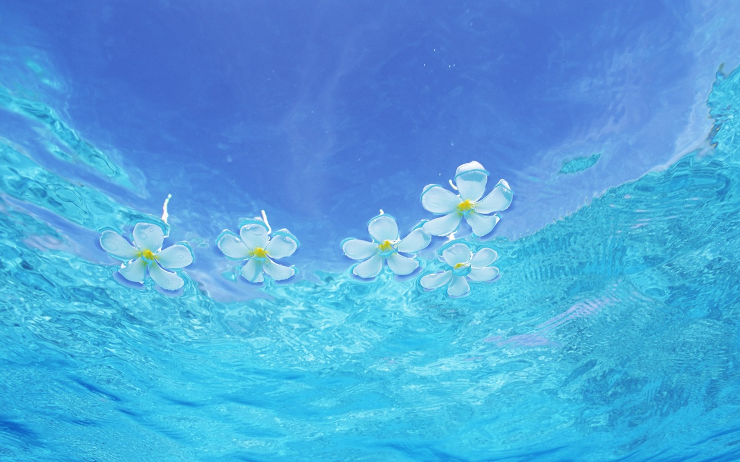 Maldives Sky Sea Aquamarine Water Wallpaper X