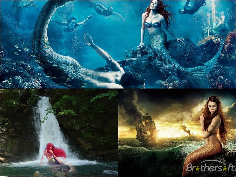 Beautiful Mermaids Animated Wallpaper