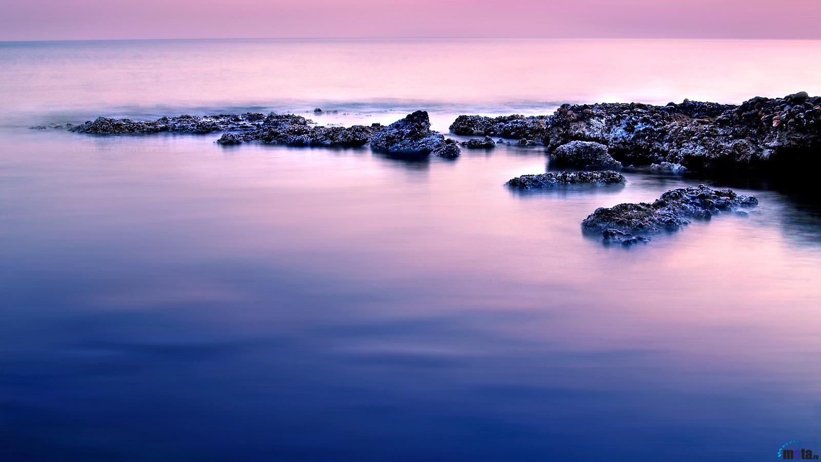 Wallpaper Calm Sea X Widescreen Desktop