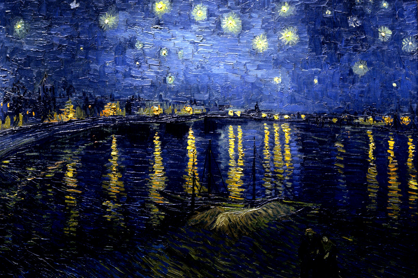 Starry Night Over The Rhone Mus E D Orsay Paris September