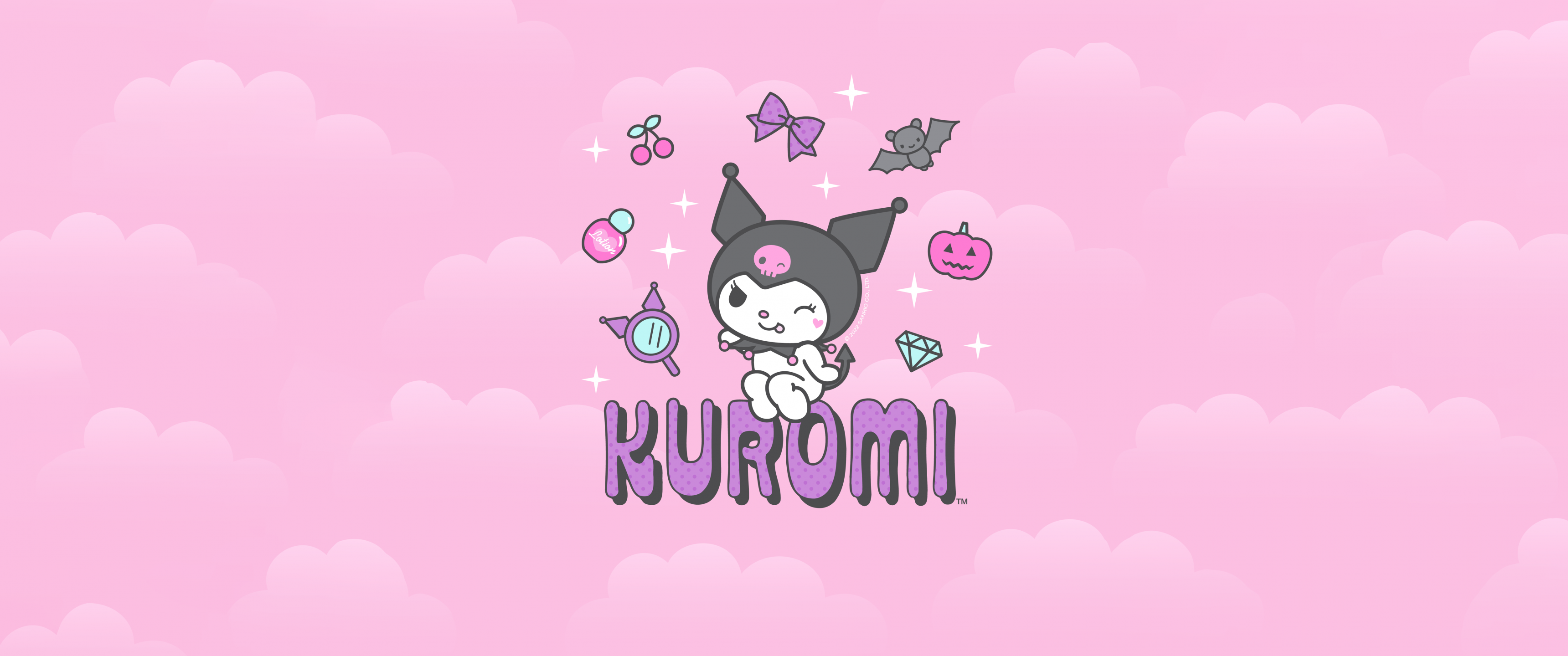 Kuromi Wallpaper 4k Cartoon Hello Kitty
