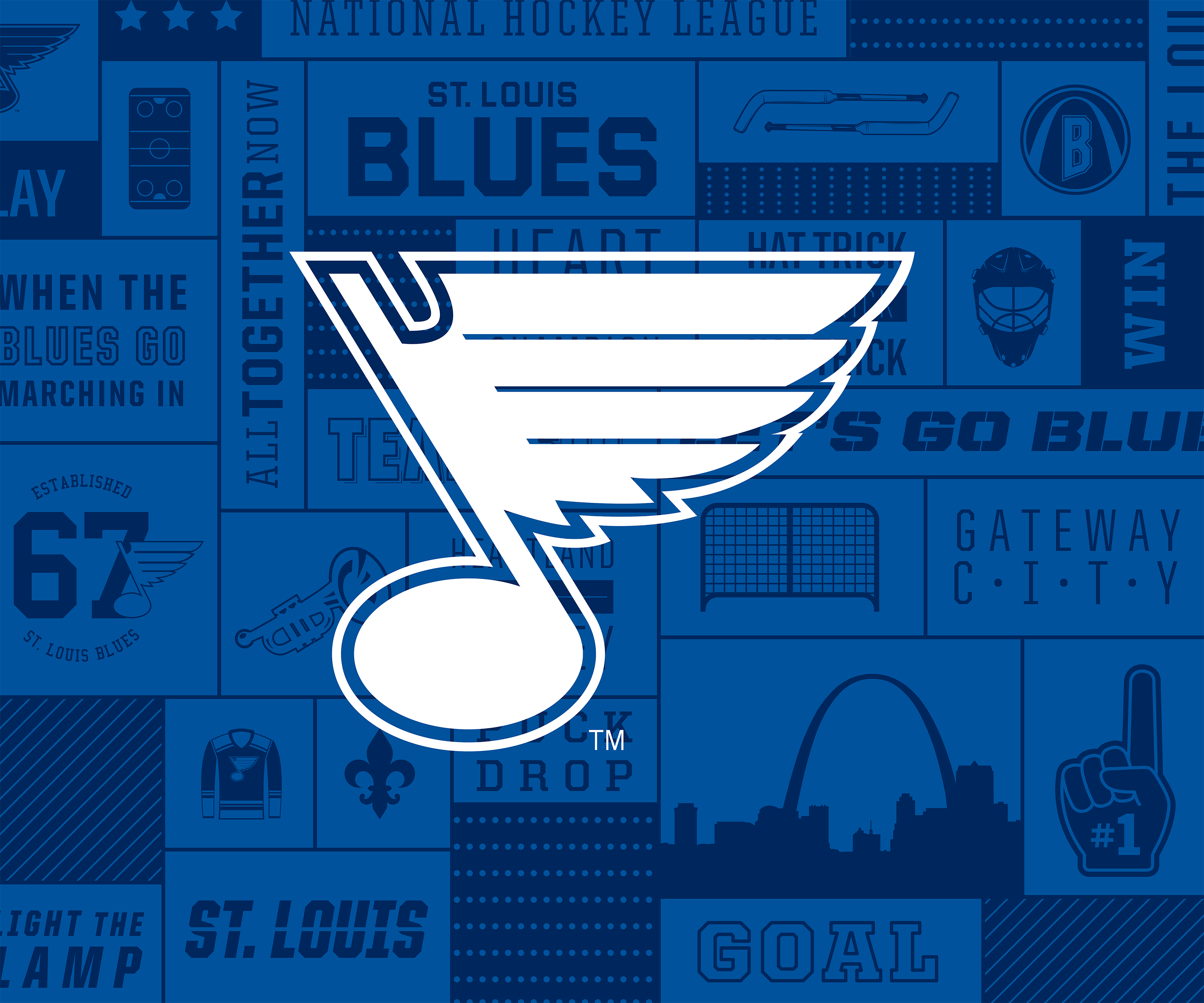 St Louis Blues Wallpaper X