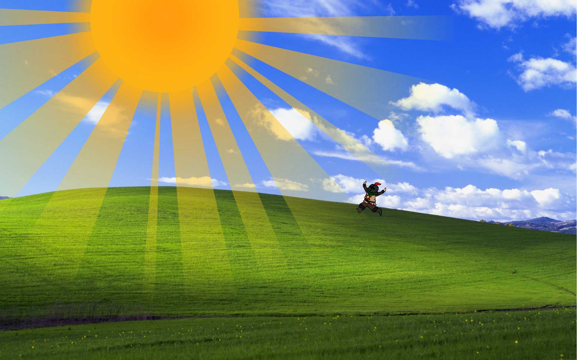 Solaire Happy Hills Background Credit To Sardonus S Little Sister
