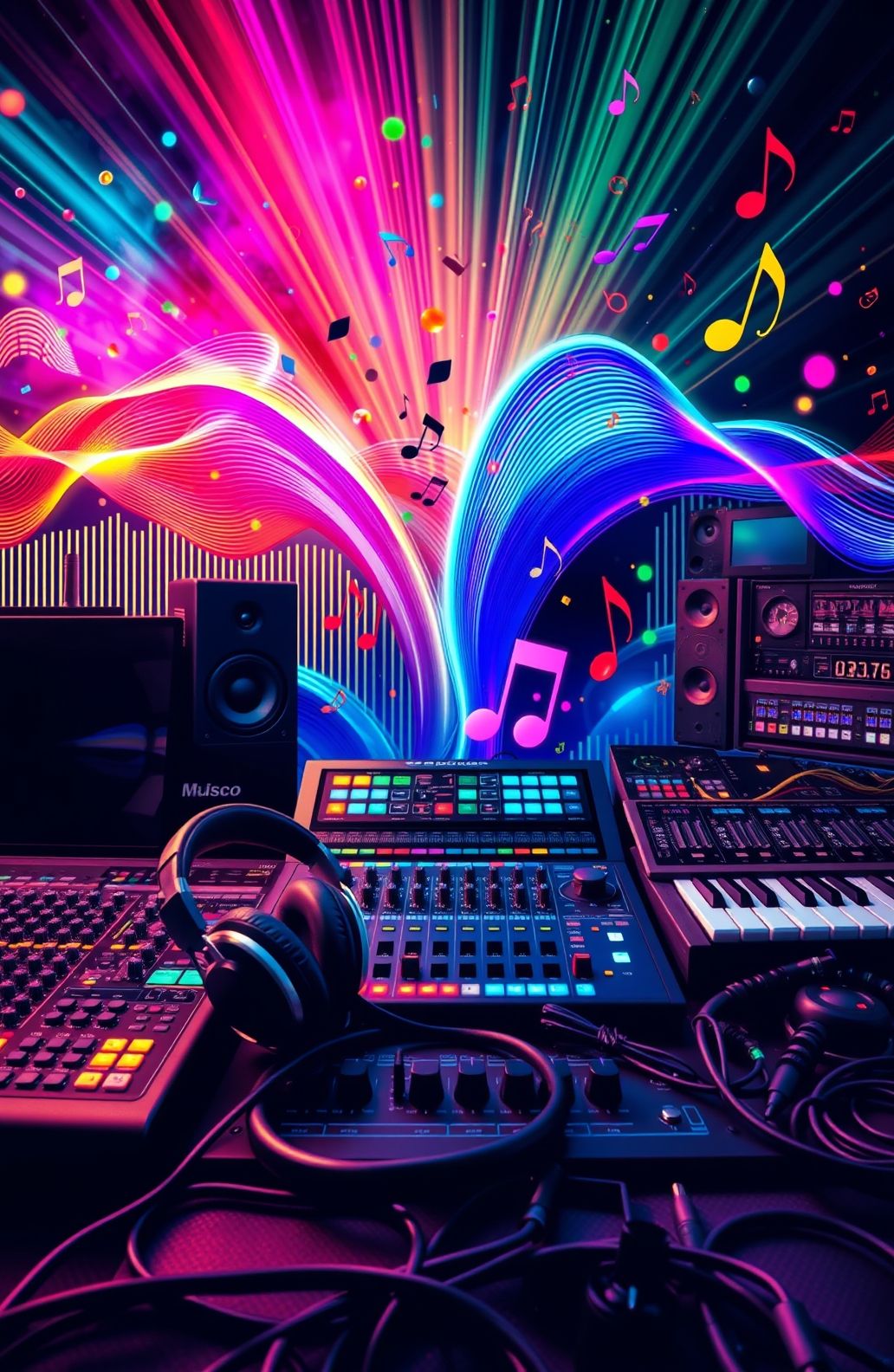 Music Production Wallpaper