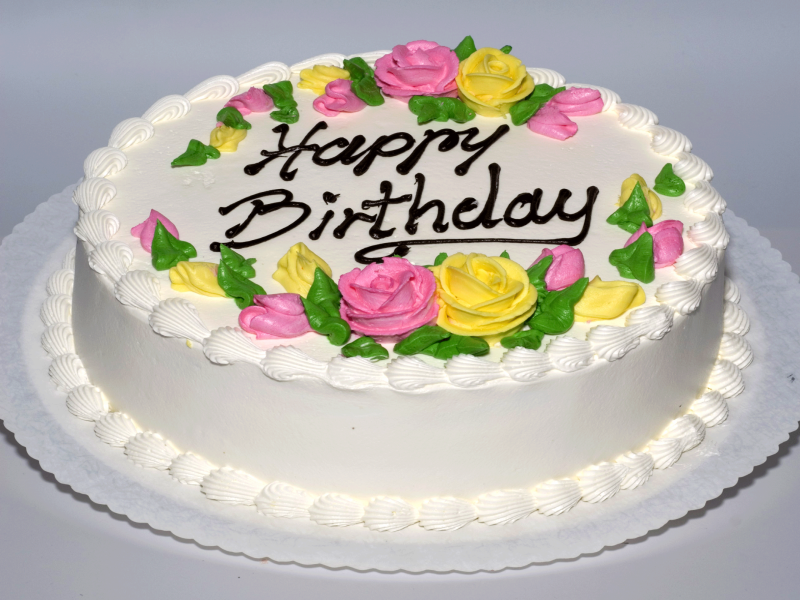 Birthday Cake Desktop Wallpaper