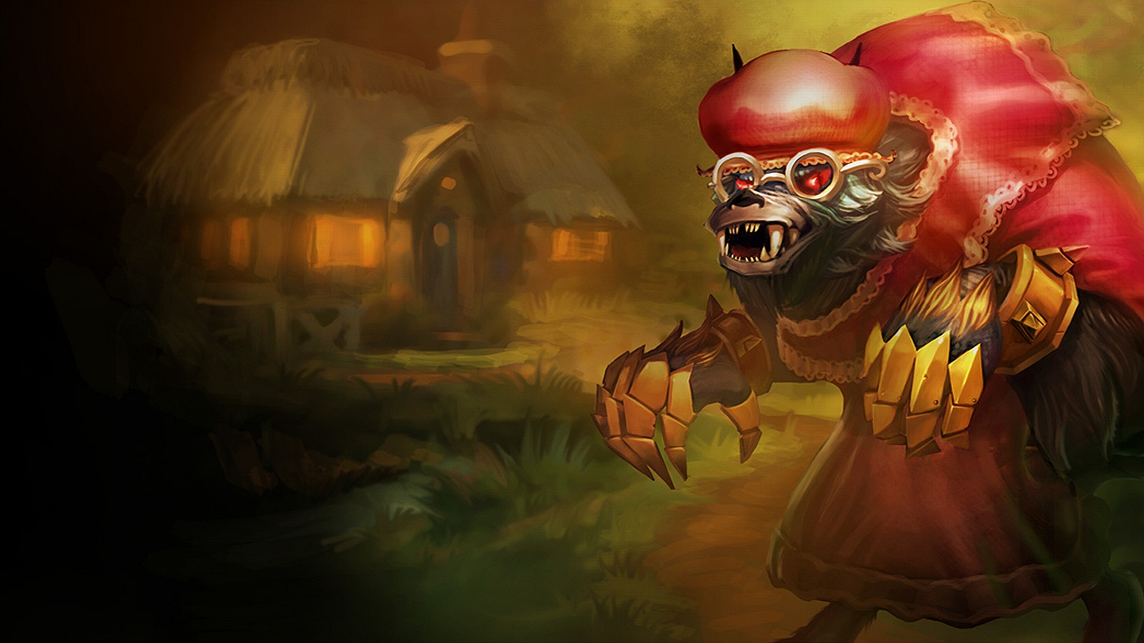 Warwick League Of Legends HD Wallpaper Background Image