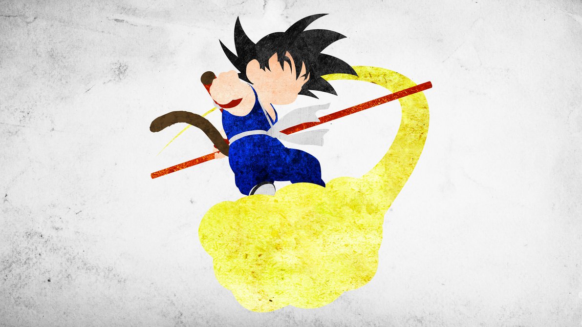 Kid Goku Minimalistic Wallpaper By Khunlimited