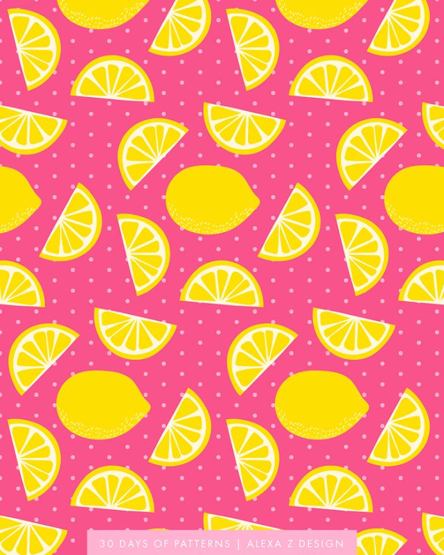 Pattern Patterns Lemon And Wallpaper
