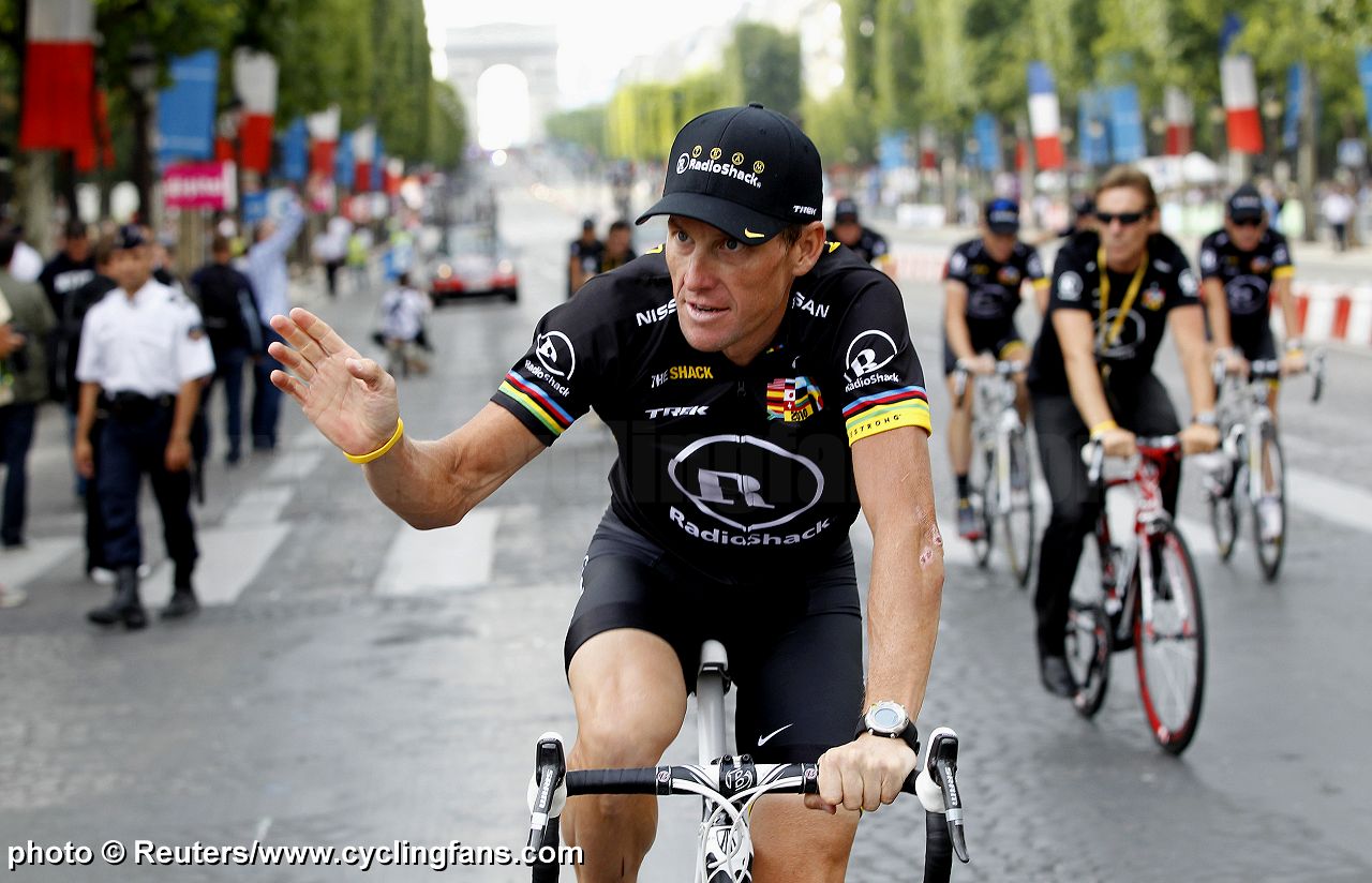 Tour De France Photos Stage Lance Armstrong And Team