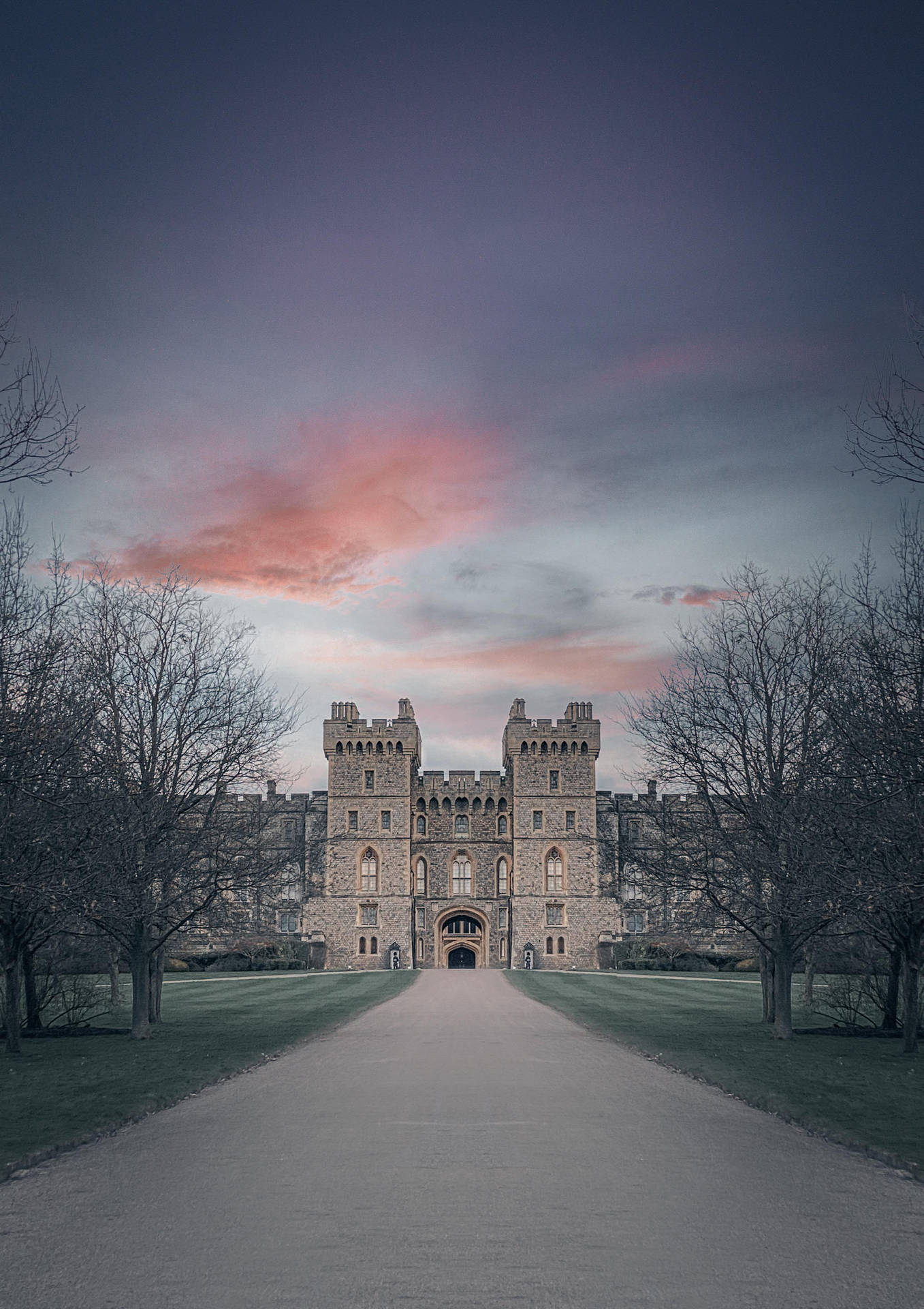 Windsor Castle In Winter Dhmk8o6lbr3q3srz Wallpaper