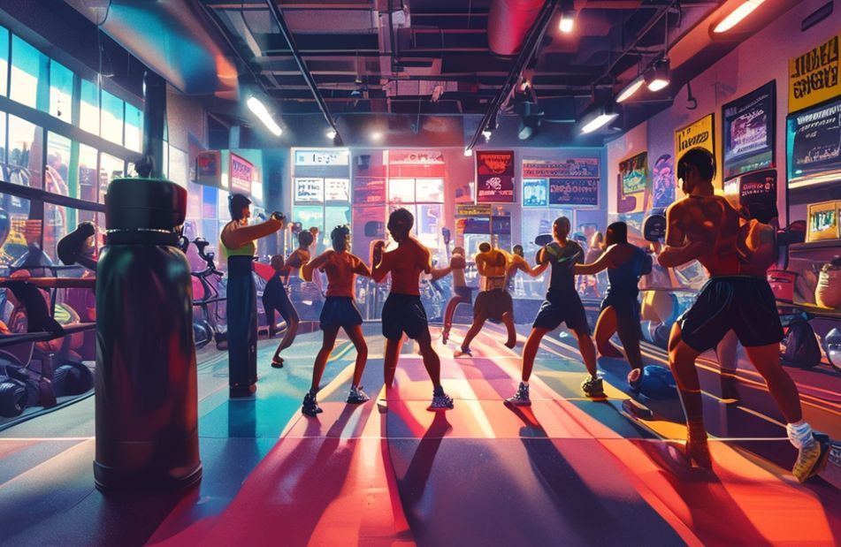 Boxing Gym Wallpaper