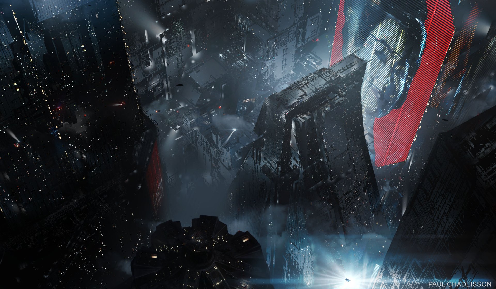 Blade Runner Futuristic City 4k Ultra HD Wallpaper By Paul Chadeisson