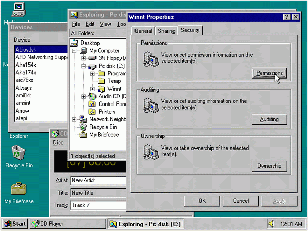 Windows Nt Didn T Bring Any Significant Changes To The Interface Nor