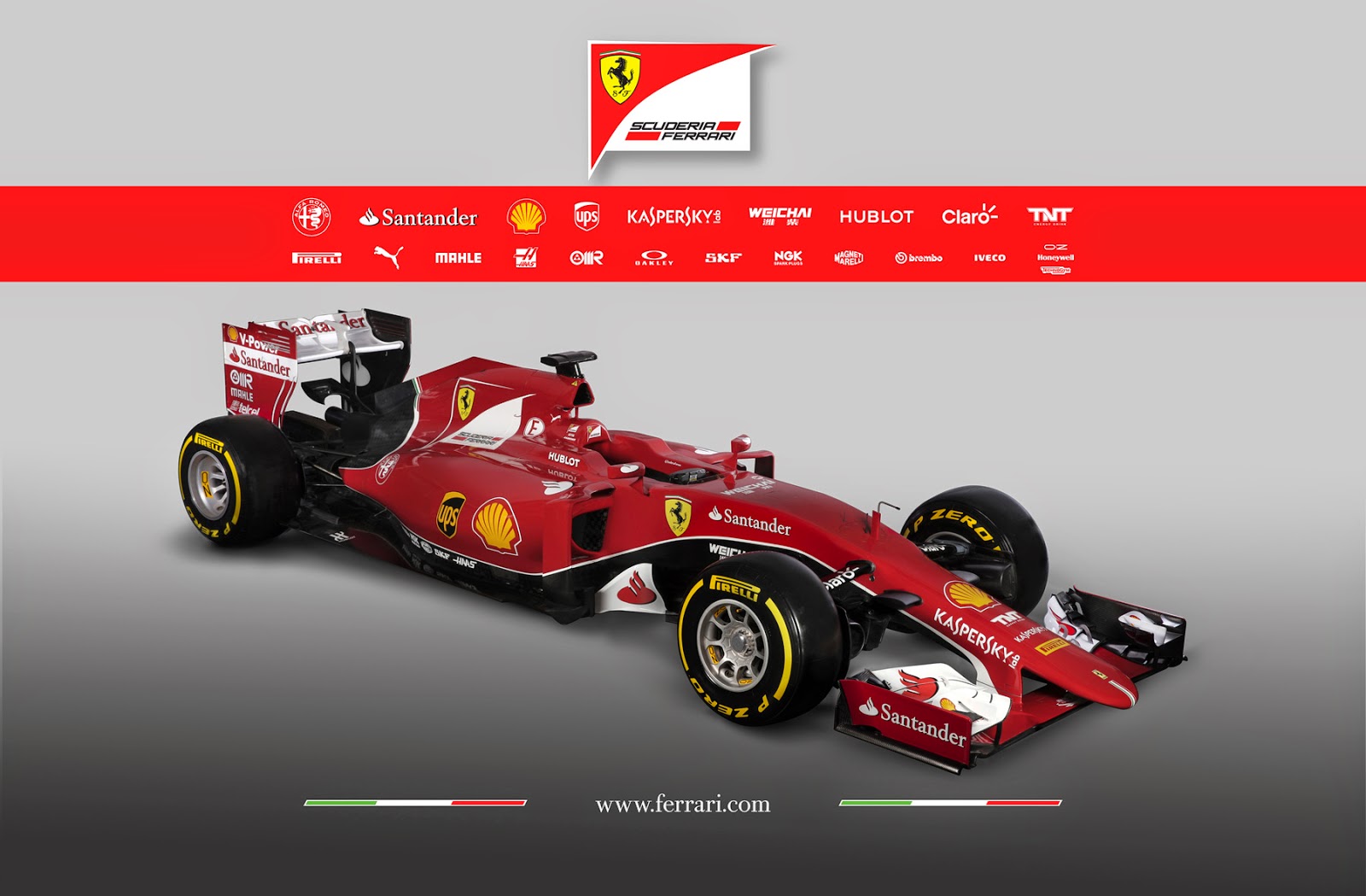 Google Scuderia Ferrari F1 Team Sf15 T Car Wallpaper