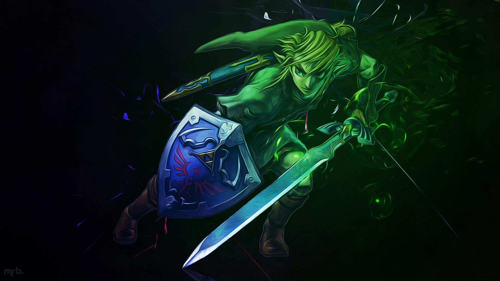 Legend Of Zelda Puter Wallpaper Desktop Background