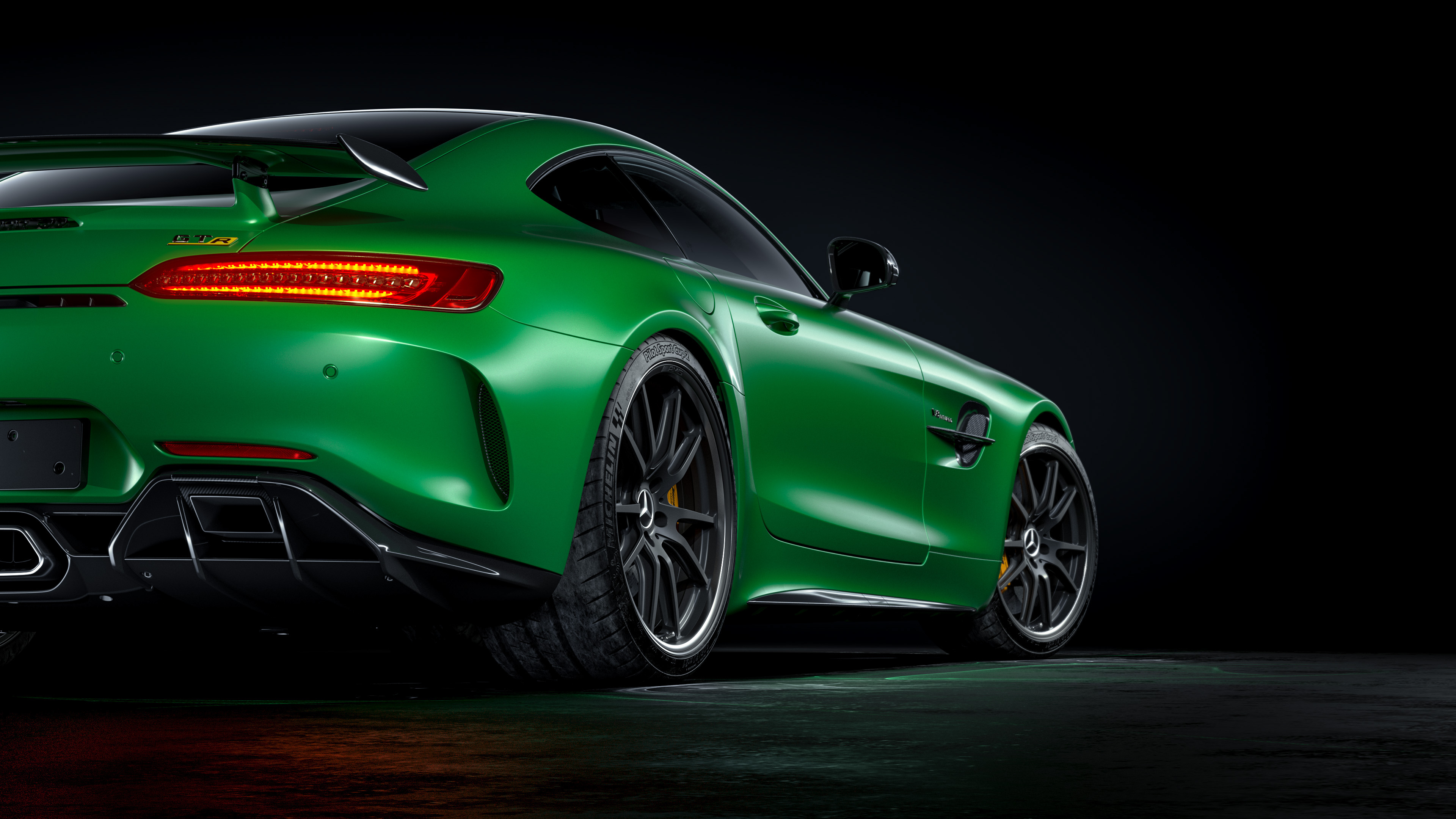 Mercedes Benz Amg Gtr Rear 4k Wallpaper Hd Cars Image