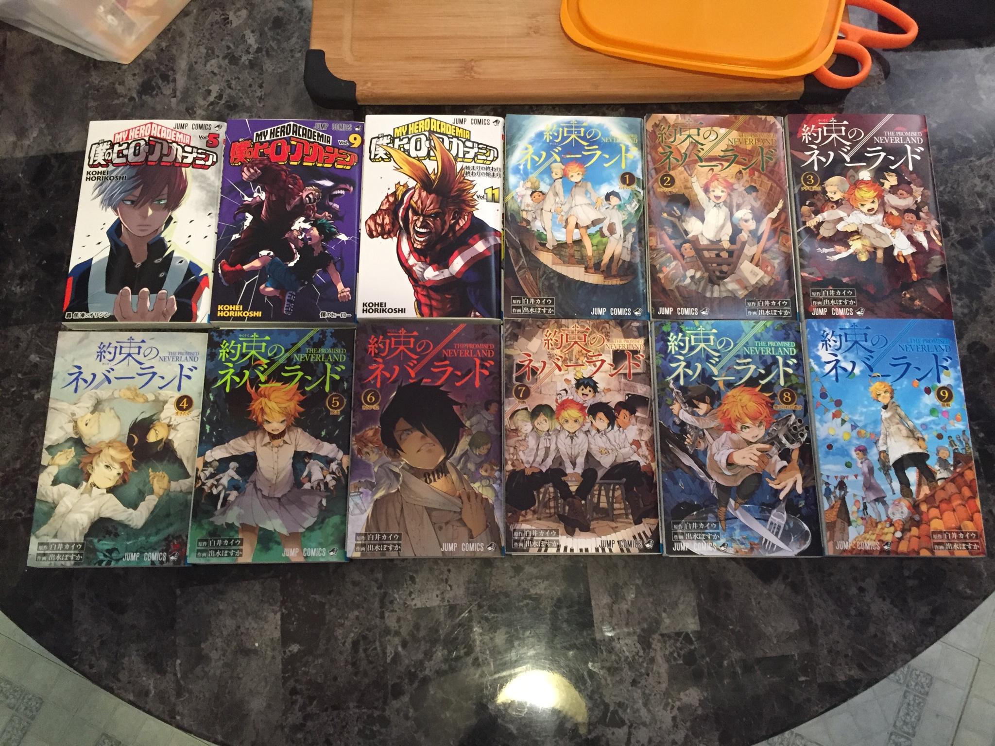 July Pick Ups Some Heroaca And The Promised Neverland