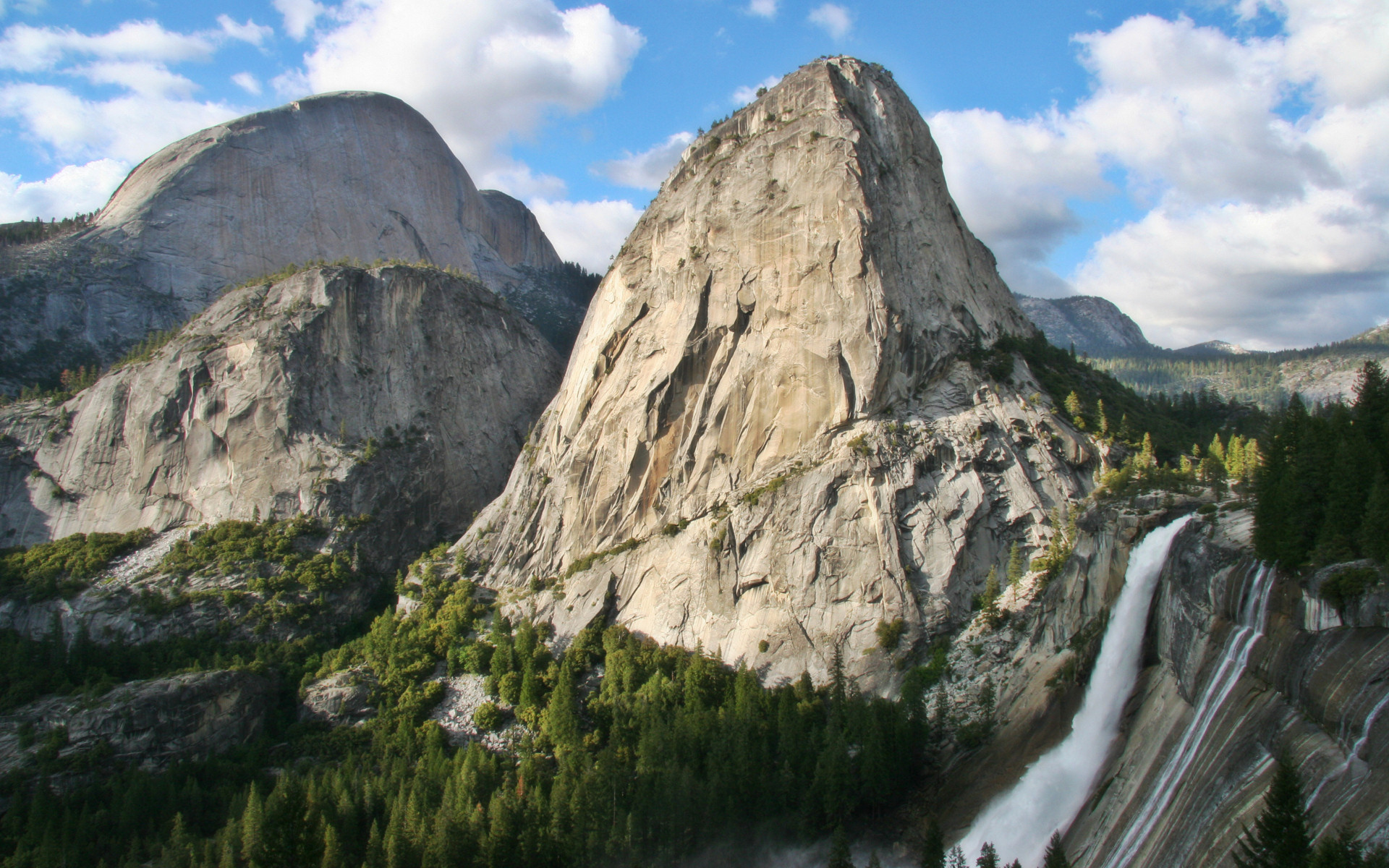 Yosemite Wallpaper Nevada Fall