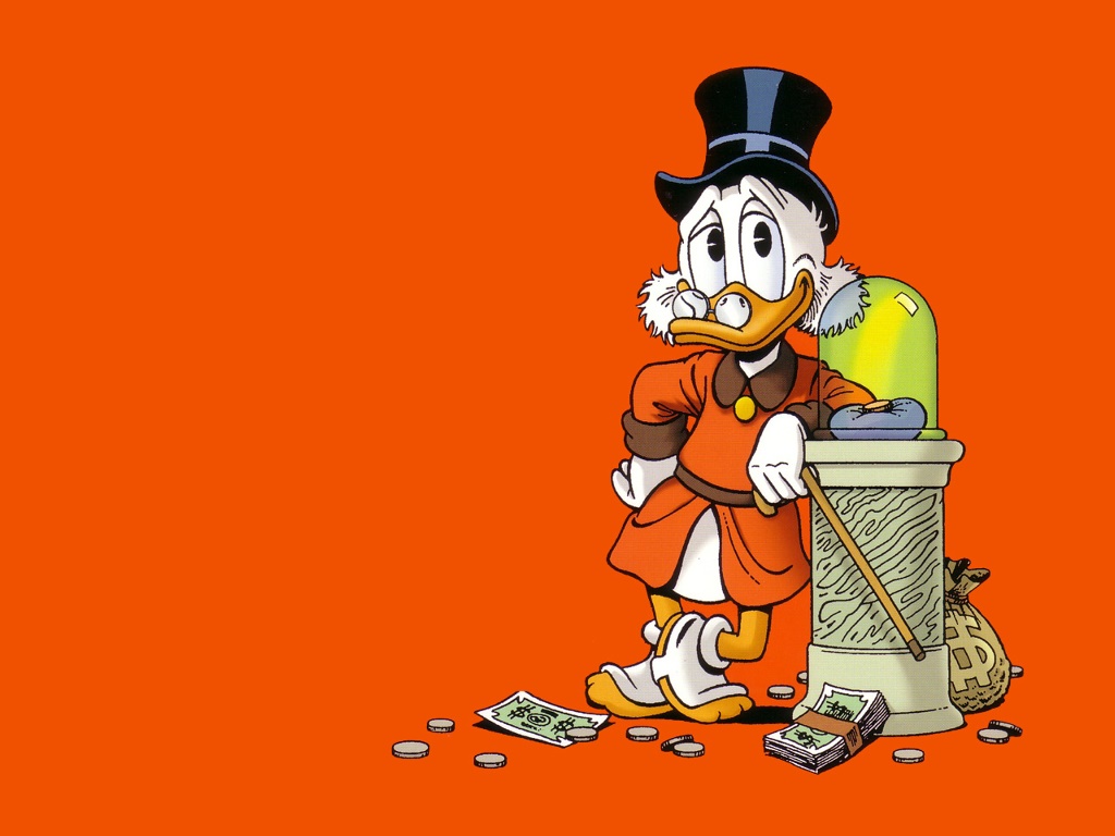 Uncle Scrooge Mcduck Image Don Rosa HD Wallpaper And