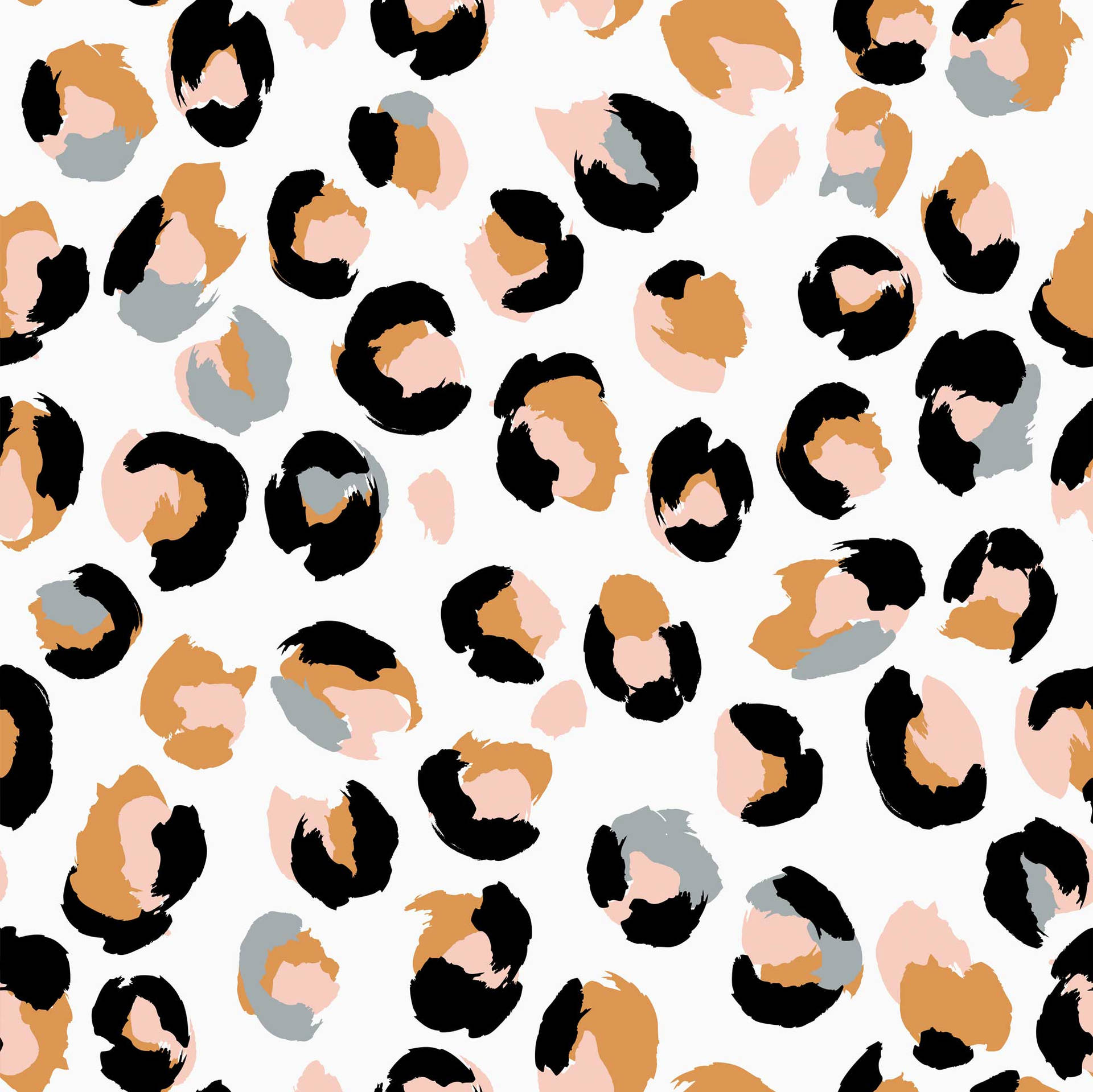 Cute Animal Print Wallpaper