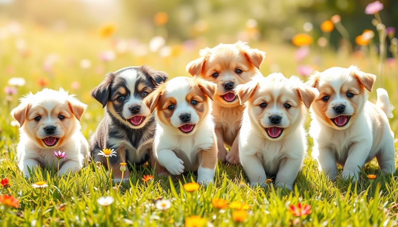 Cute Puppies Wallpaper