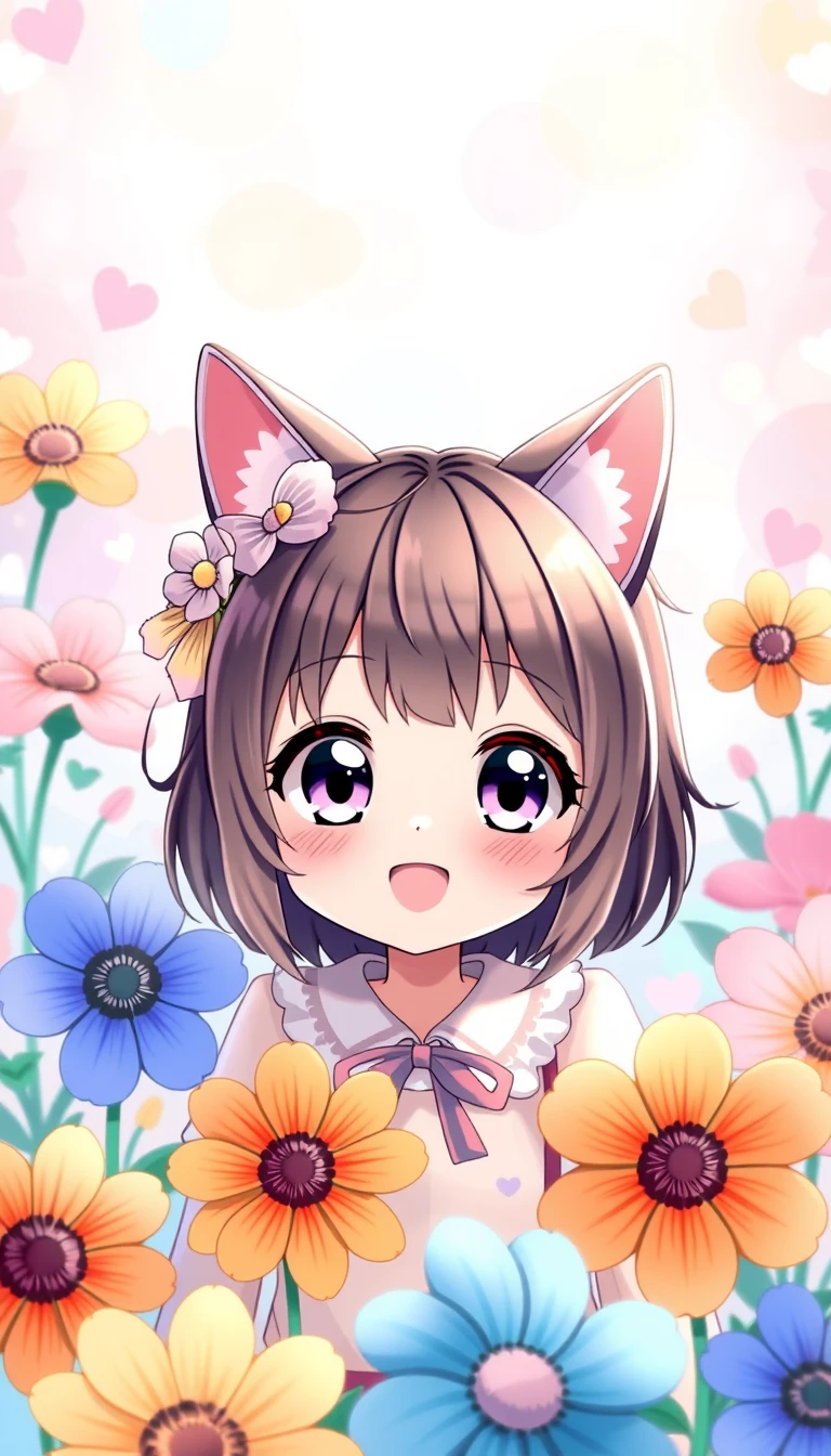 Cute Anime Girls Wallpaper